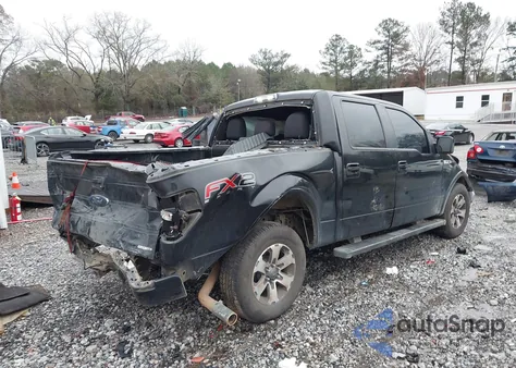 2012 Ford F-150 Fx2 from USA, damaged, VIN 1FTFW1CF6CFC19321